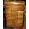 Image 1 : VINTAGE WOOD DRESSER 26"X16"X43"H
