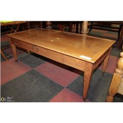 WOOD COFFEE TABLE 20X43X15