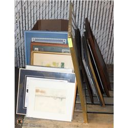 PALLET OF ESTATE PAINTINGS, PRINTS AND MUCH MORE!