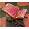 Image 1 : VINTAGE ROCKING FOOT STOOL