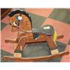 Image 1 : VINTAGE WOOD ROCKING HORSE