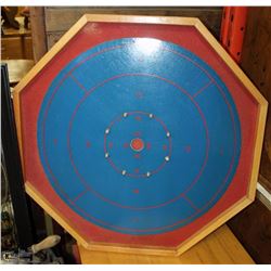 VINTAGE CROKINOLE BOARD 27” ACROSS