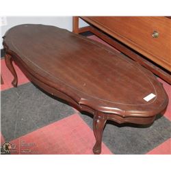 CHERRY WOOD COLOR COFFEE TABLE