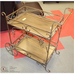 CAST IRON TEA CART