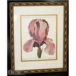 266/500 SIGNED WATERCOLOR FRAMED BY BRUCE CLARKSON