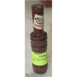 FAUL K WORLD CHAMPION GOOSE CALLER.