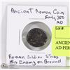 Image 1 : ANCIENT ROMAN COIN EARLY 350 AD PERIOD OVER 1600