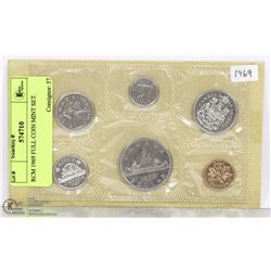RCM 1969 FULL COIN MINT SET.