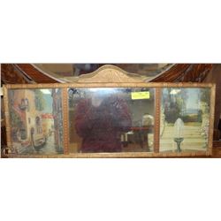 VINTAGE SCOTTISH MIRROR.