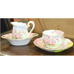 4 PC ROYAL ALBERT BLOSSOM TIME ENGLISH BONE CHINA