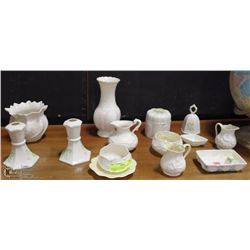 8PC OF ASST BELLEEK CHINA INCL LTD EDITION PIECES