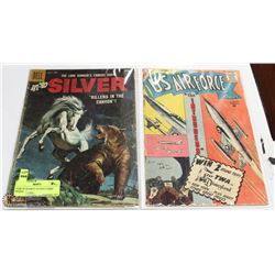 PAIR OF SCARCE 10 CENT COMIC BOOKS