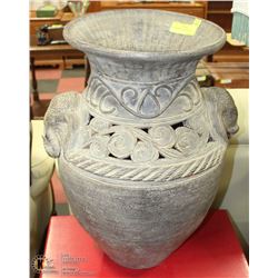 LARGE ELEPHANT HEAVY POT.