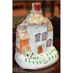 STAFFORDSHIRE 1840'S MONEY BANK