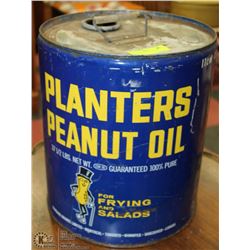 PLANTERS PEANUT OIL CAN