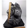 Image 2 : #17 - WOLF ORIGINAL INUIT SOAPSTONE CARVING