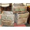 Image 1 : COLLECTION OF 5 VINTAGE COCA COLA CRATES