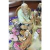 Image 4 : LOT OF CERAMIC ASIAN FIGURINES ON DECORATIVE