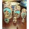 Image 2 : HAND PAINTED WOODEN NESTING DOLL