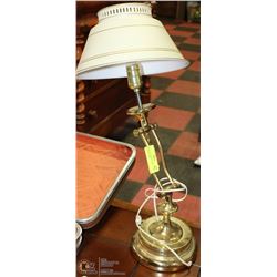 BRASS ADJUSTABLE DESK / READING LAMP