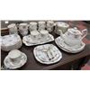 Image 3 : 75PC ROYAL ALBERT PETITE POINT BONE CHINA SET