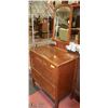 Image 2 : ANTIQUE DRESSER WITH MIRROR