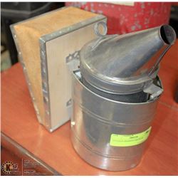 ANTIQUE BEEHIVE SMOKER