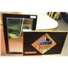 Image 1 : BLACK WOLF MIRROR  AND BLACK FRAMED MIRROR