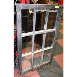 VINTAGE FARMHOUSE MIRROR 43" TALL 26" WIDE