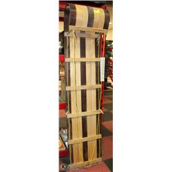 VINTAGE WOOD TOBOGGAN