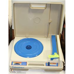 VINTAGE FISHER PRICE RADIO (WORKS)