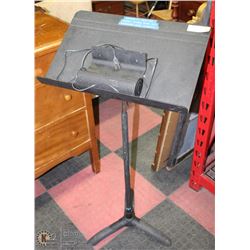 MUSIC STAND WITH LIGHT