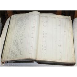 LEDGER BOOK 1923