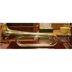 US REGULATION BRASS BUGLE MADE IN THE US