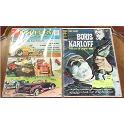 PAIR OF OLD 12 CENT COMIC BOOKS