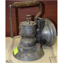 UNION CARBIDE MINERS LAMP.