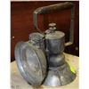 Image 2 : UNION CARBIDE MINERS LAMP.