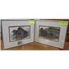 Image 1 : PAIR OF FRAMED JIM ROBB YUKON TERRITORY ARTWORK