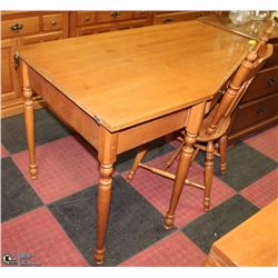 4) ROXTON MAPLE CORNER DESK