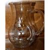 Image 4 : 15PCS OF ESTATE CRYSTAL GLASSES, PITCHER