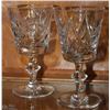 Image 7 : 15PCS OF ESTATE CRYSTAL GLASSES, PITCHER