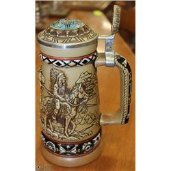 AVON NORTH AMERICAN INDIAN STEIN WITH ORIGINAL BOX
