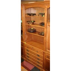 6) 3 DRAWER ROXTON DRESSER WITH HUTCH