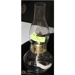 LOT OF 5 VINTAGE STYLE  COAL OIL LAMPS