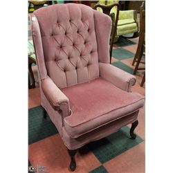PINK VINTAGE ARM CHAIR