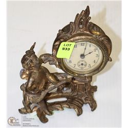 1984 VINTAGE CHERUB CLOCK