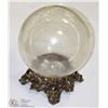 Image 1 : SORCERER GLASS BALL ON PEDESTAL