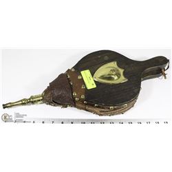 BRASS STUDDED BELLOWS