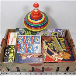 ESTATE 5 PC VINTAGE GAMES, CRAFTS & PLANE KITS