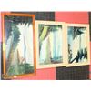 Image 1 : LOT OF 3 VINTAGE FRAMED PICTURES - ONE W/ ANCIENT